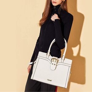 NWT Genuine Leather Satchel.